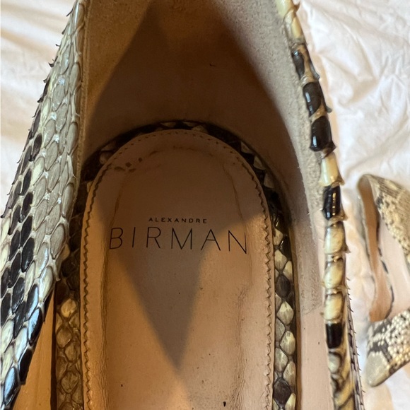 Alexandre Birman Snakeskin Heels - Picture 5 of 6